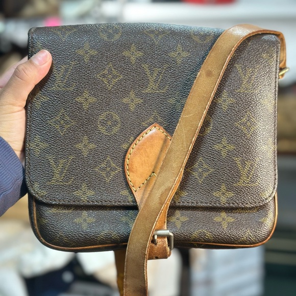 LV MONOGRAM CROSSBODY BAG - Picture 1 of 2